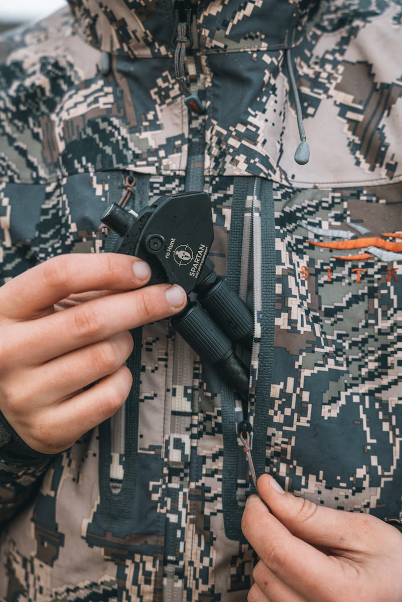 Javelin Pro Hunt Bipod Standard inklusive Blaser Adapter