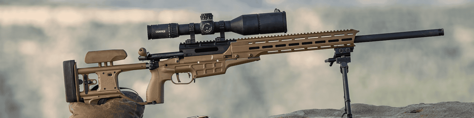Sako TRG 22 A1 Mittelchassis Coyote Brown